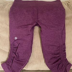 Lululemon Scrunch Crop Leggings